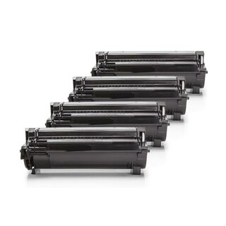 Alternativ zu Lexmark 50F2X00 / 502X Toner Schwarz Spar-Set (4 Stck)