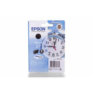 Original Epson C 13 T 27014012 / 27 Tinte Schwarz