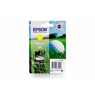 Original Epson C 13 T 34644010 / 34 Tinte Gelb