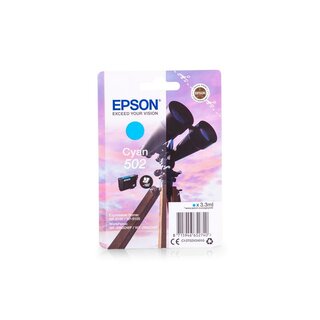 Original Epson C13T02V24010 / 502 Tinte Cyan