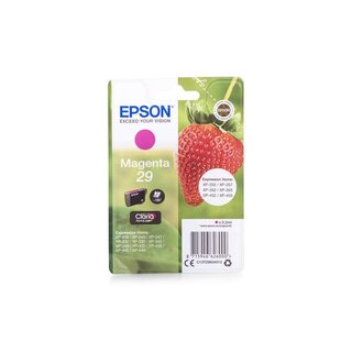 Original Epson C 13 T 29834012 / 29 Tinte Magenta