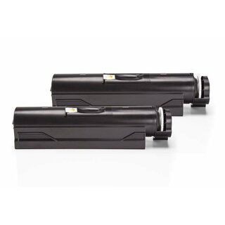 Alternativ zu OKI 44574702 Toner Schwarz Doppelpack